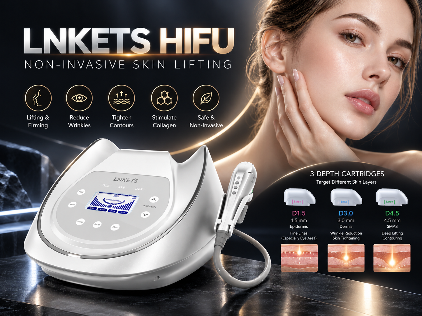 逆齡精雕儀 (LNKETS HIFU)