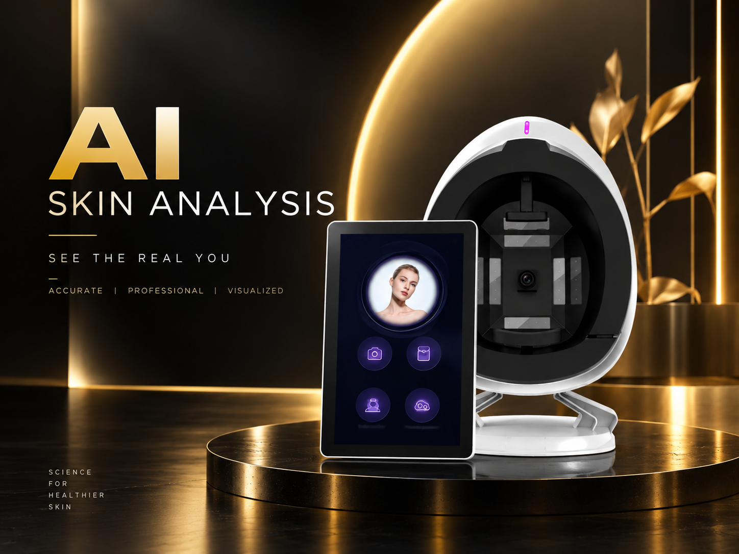 面部皮膚分析儀 Q1系列 (Q1 Facial Skin Analyzer)