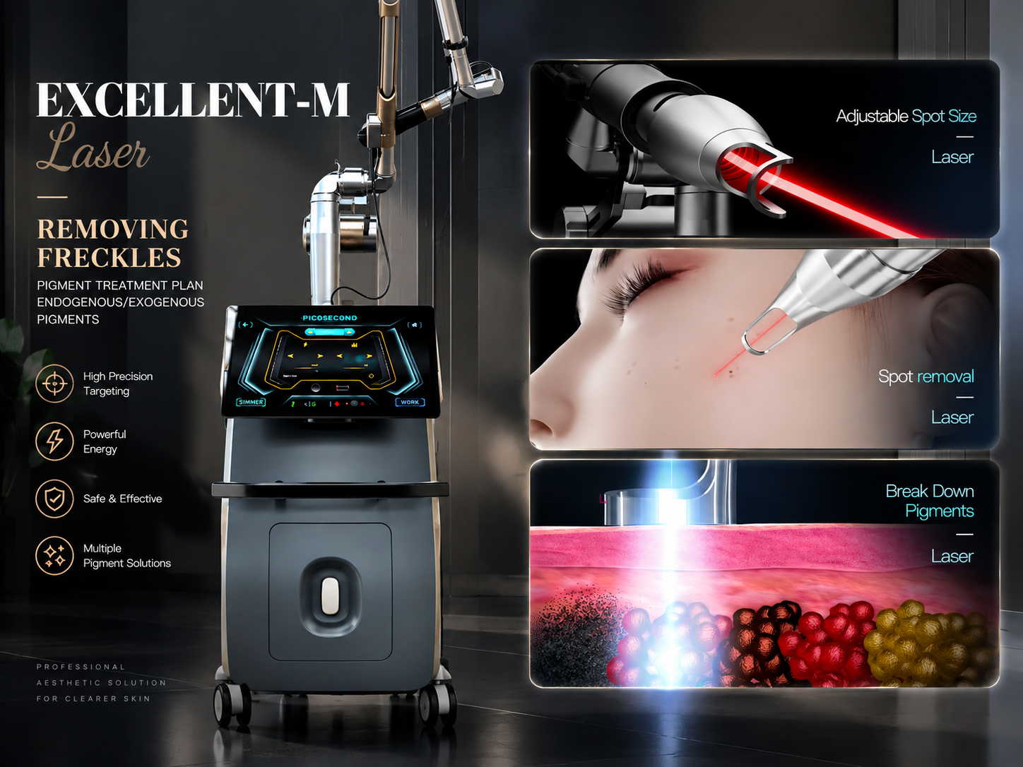 EXCELLENT-M 賽麗特 Laser Freckle removal